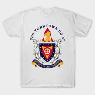 Navy - USS Yorktown (CG-48) woBakGrd T-Shirt